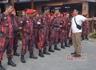 Korps Satgas Temanggung Sambut Hangat Hadirnya Ganjar Satgas Cakra Buana