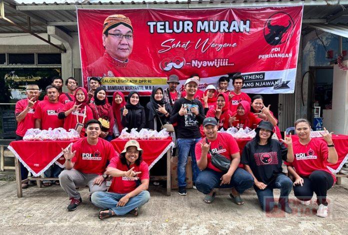 Dukung Program Sehat Wargane, Margono Sukseskan Penyaluran Telur Murah Dukung Program Sehat Wargane, Margono Sukseskan Penyaluran Telur Murah