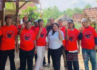 Perkuat Soliditas, Erin Silaturahmi Dengan Pengurus Ranting Desa Belor Erin bersama pengurus ranting Desa Belor