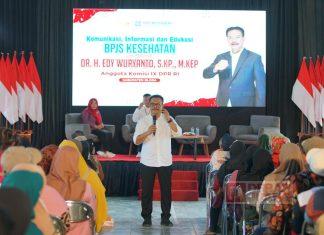 Edy Wuryanto Sosialisasikan Komunikasi Informasi Dan Edukasi BPJS Kesehatan Edy Wuryanto Sosialisasikan Komunikasi Informasi Dan Edukasi BPJS Kesehatan