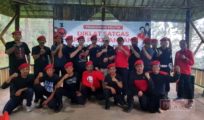 Jelang Pemilu 2024, PDI Perjuangan Banjarnegara Gelar Diklat Satgas