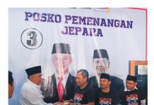 Junarso Resmikan Posko TPD di Jepara Bersama Partai Koalisi