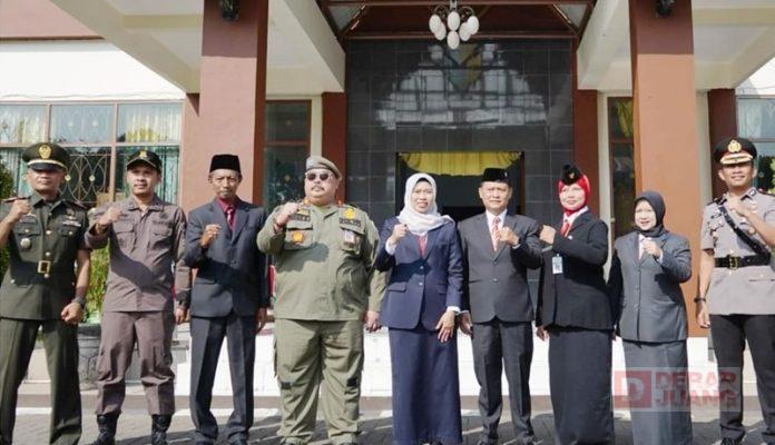 Kobarkan Bela Negara Demi Indonesia Maju, Bupati Demak Pimpin Upacara Hari Bela Negara