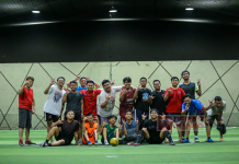 Mas Fendy Futsal dengan Anak muda