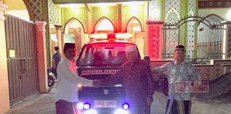 Berikan Mobil Jenazah, Mas Fendy : Bentuk Realisasi Kemanusiaan Mas Fendy berikan mobil jenazah untuk Masjid Baitul Maqdis