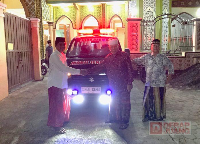 Mas Fendy berikan mobil jenazah untuk Masjid Baitul Maqdis Mas Fendy berikan mobil jenazah untuk Masjid Baitul Maqdis