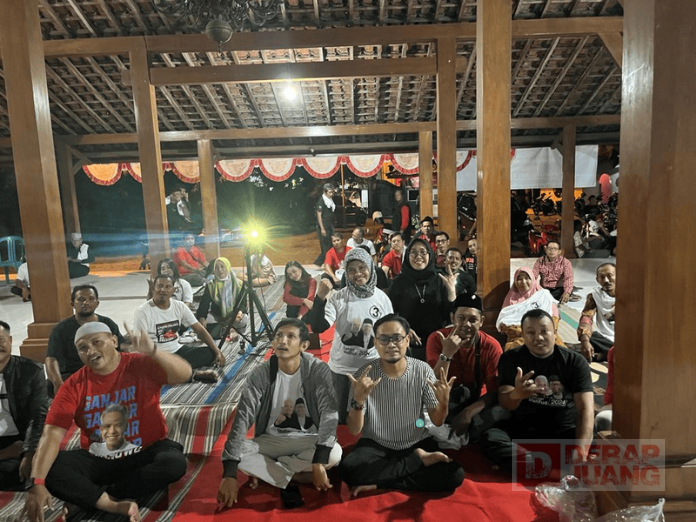 Banteng Grobogan Gelar Nobar Capres-cawapres Di Seluruh Posko Merdeka