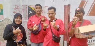 PDI Perjuangan Kota Pekalongan Kampanye Serentak Secara Door to Door