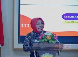 Sri Sumarni Hadiri Pelantikan Korps Alumni KNPI Se-Karesidenan Pati Raya Pelantikan Pengurus DPD Korp Alumni KNPI