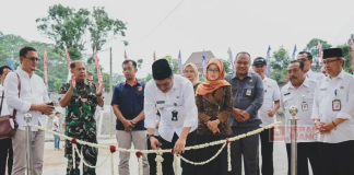 Bupati Magelang Resmikan Paket Strategis dan Memberikan Tali Asih kepada Atlit Berprestasi