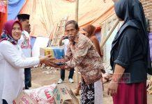 Sri Ruwiyati Kunjungi Warga Terdampak Tanah Longsor