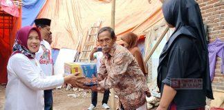 Sri Ruwiyati Kunjungi Warga Terdampak Tanah Longsor