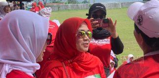 Sri Wahyu Solidkan Pasukan Senam Sicita di Ngadirejo Sri Wahyu