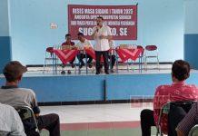 Sugiyarto Gelar Reses Bersama Wargas Masyarakat Desa Wonorejo