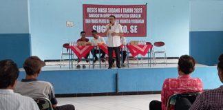 Sugiyarto Gelar Reses Bersama Wargas Masyarakat Desa Wonorejo Sugiyarto Gelar Reses Bersama Wargas Masyarakat Desa Wonorejo