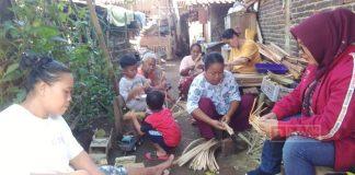 Wahyuningsih Kunjungi Pengrajin Keranjang Ikan di Pasar Merden