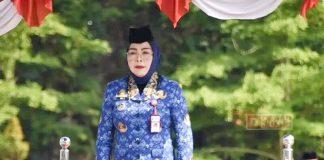 Bupati Grobogan Pimpin Upacara HUT PGRI Dan KORPRI Upacara HUT PGRI dan KORPRI KE -78