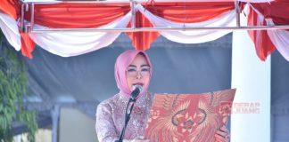 Sri Sumarni Pimpin Upacara Peringatan Hari Bela Negara dan Hari Ibu Upacara peringatan hari bela negara dan hari ibu