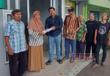 Bonar Gelontorkan Bantuan Sarana Pos Kampling di Margosari Bonar Gelontorkan Bantuan Sarana Pos Kampling di Margosari