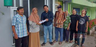 Bonar Gelontorkan Bantuan Sarana Pos Kampling di Margosari Bonar Gelontorkan Bantuan Sarana Pos Kampling di Margosari