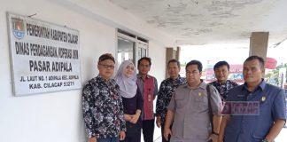 Pimpin Komisi B Sambangi Pasar Adipala, Purwanto Harap Pedagang Berinovasi