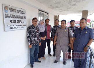 Pimpin Komisi B Sambangi Pasar Adipala, Purwanto Harap Pedagang Berinovasi