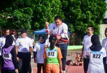 Dance Buka Kejurkot Atletik Piala Ketua DPRD