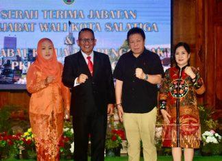 Dance Ishak Hadiri Sertijab Pj Wali Kota Salatiga dan Pj Ketua TP PKK Kota Salatiga