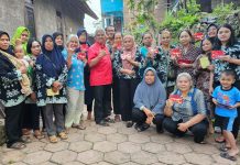 Pudjo Gelar Sosialisasi Pemilu Bersama Ibu-ibu PKK Karangduwet