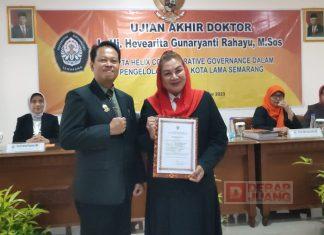 Lulus Ujian Doktor, Mbak Ita Angkat ‘Kota Lama Semarang’ Dalam Disertasinya