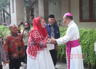 Mbak Ita Ajak Romo & Pendeta Turut Mendoakan Kota Semarang Rukun dan Damai