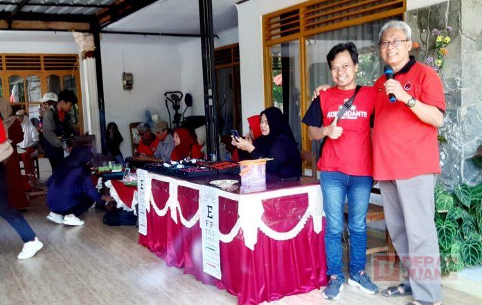 Liburan Sehat, Daryono Gelar Senam SICITA Dan Periksa Mata Gratis