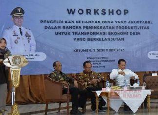 Ristawati Buka Workshop Pengelolaan Keuangan dan Pembangunan Ekonomi Desa