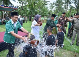 Ristawati Menghadiri Diklatsar Banser Satkoryon Di Desa Kabuaran Ristawati menghadiri Diklatsar Banser Satkoryon di Desa Kabuaran
