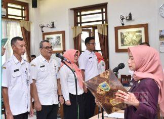 Ristawati Melantik ASN Dalam Jabatan Administrator di Pemkab Kebumen