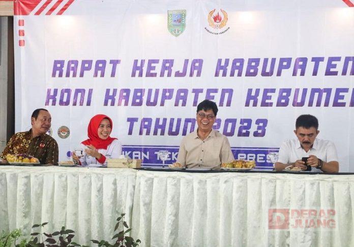 Ristawati Hadiri Rapat Kerja KONI Kabupaten Kebumen Tahun 2023 Ristawati Hadiri Rapat Kerja KONI Kabupaten Kebumen Tahun 2023