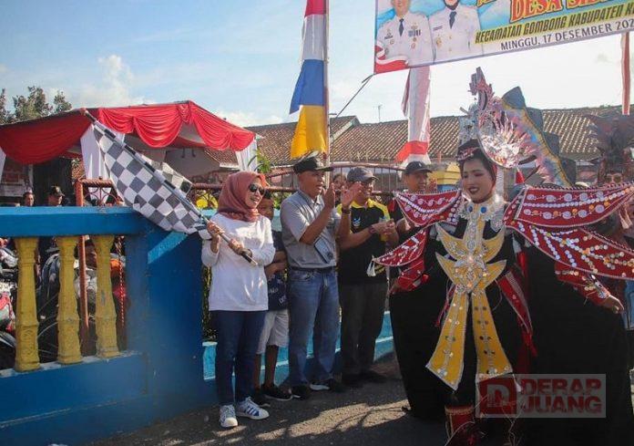 Ristawati Lepas Jalan Sehat Desa Sidayu Kecamatan Gombong