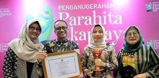 Ristawati Hadiri Acara Penghargaan APE 2023 Kementerian PPPA RI Ristawati Hadiri Acara Penghargaan APE 2023 Katagori Nindya dari Kementerian PPPA RI