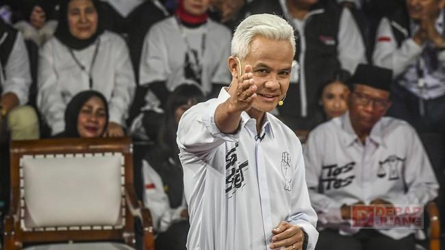 Ganjar 'Sat Set' Gaungkan Gagasan Bidang Hukum dan Pemerintahan pada Debat Perdana Ganjar 'Sat Set' Gaungkan Gagasan Bidang Hukum dan Pemerintahan pada Debat Perdana