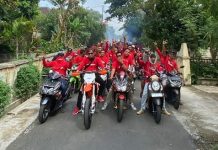 Pasukan ‘Bolodewo Dahono’ Solid Sambut Kedatangan Capres Ganjar Pasukan 'Bolodewo Dahono' Solid Sambut Kedatangan Capres Ganjar