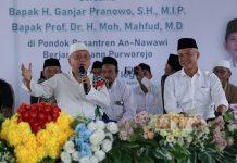 Bawa Program Sejahterakan Guru Agama di Purworejo, KH Chalwani Doakan Ganjar Jadi Presiden