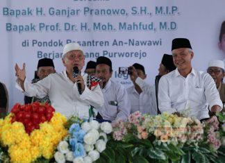 Bawa Program Sejahterakan Guru Agama di Purworejo, KH Chalwani Doakan Ganjar Jadi Presiden