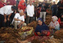 Ganjar Temui Para Petani Tembakau di Klaten, Dorong Jateng Jadi Pusat Tembakau Dunia