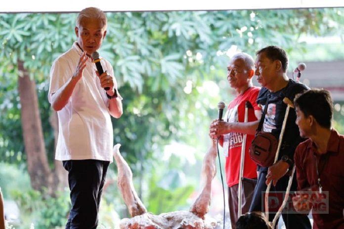 Serap Aspirasi Difabel di Karanganyar, Ganjar Prioritaskan Perhatian Kelompok Rentan Serap Aspirasi Difabel di Karanganyar, Ganjar Prioritaskan Perhatian Kelompok Rentan