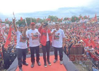 DPC PDI Perjuangan Pati Gelar Kampanye Akbar DPC PDI Perjuangan Pati Gelar Kampanye Akbar