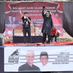 Moch Adhi Meriahkan HUT PDIP Ke 51 Bersama Warga Desa Kuniran