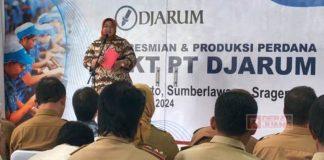Bupati Yuni Resmikan Pabrik PT Djarum Di Sumberlawang Sragen Bupati Yuni Resmikan Pabrik PT Djarum Di Sumberlawang Sragen