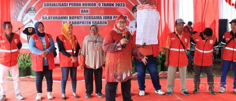 Bupati Yuni Sosialisasikan Lima Surat Suara Menjelang Pemilu