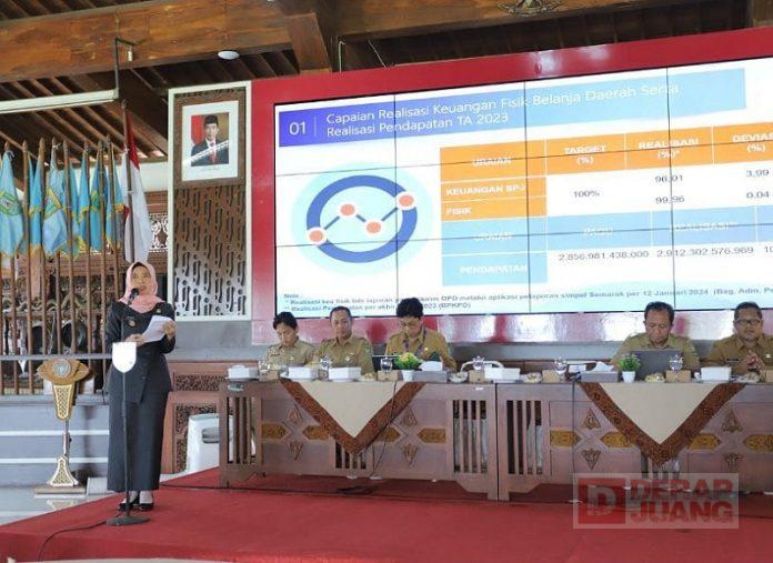 Ristawati Hadiri Rapat Koordinasi POP/K Kebumen Tahap I Tahun Anggaran 2024 Ristawati