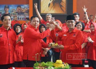 DPC Boyolali Mengikuti HUT PDI Perjuangan Secara Hibrid